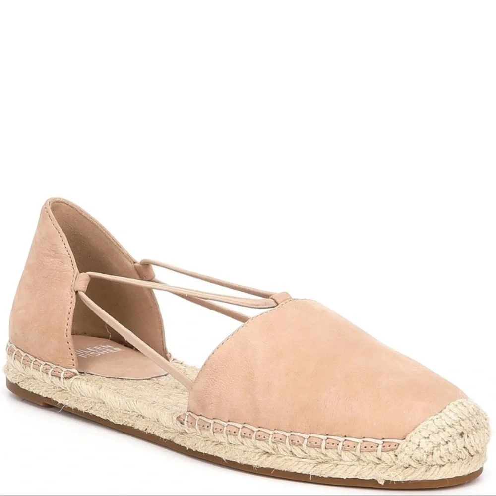 EILEEN FISHER lee nubuck espadrilles